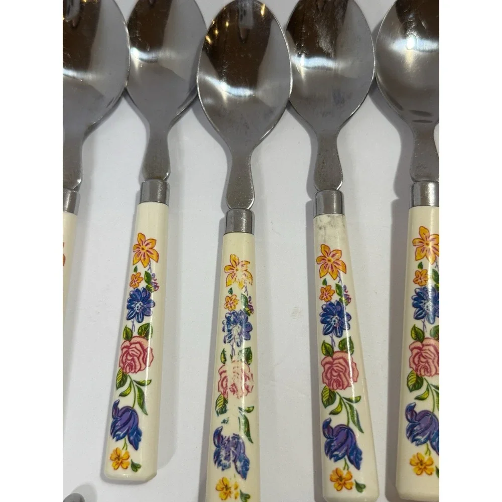 1970's Floral Flatware